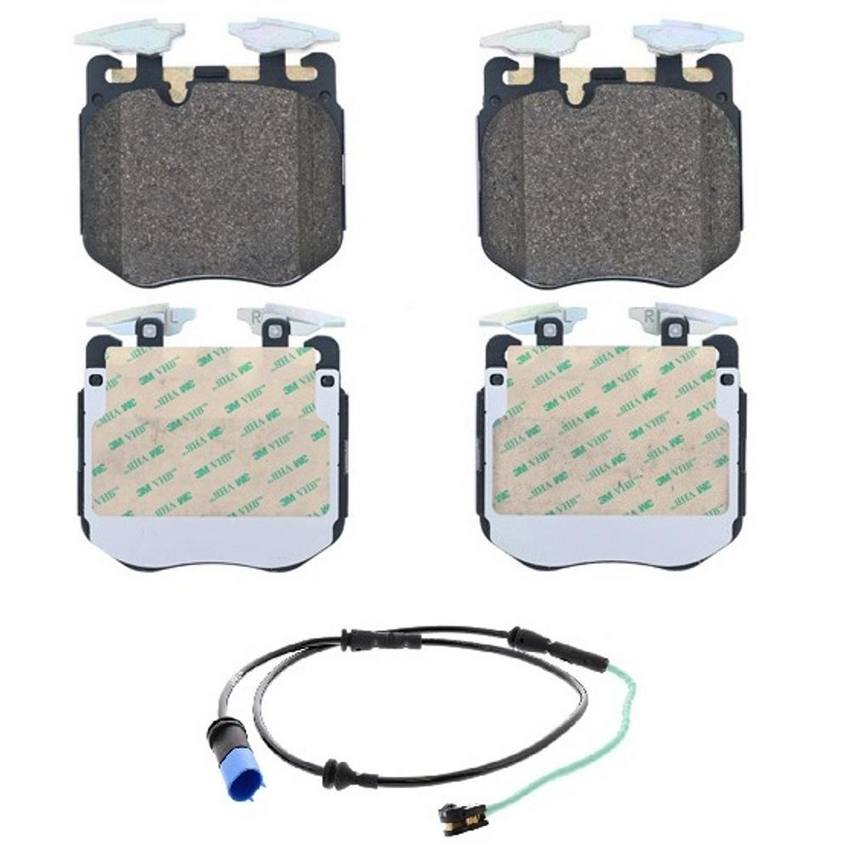 BMW Disc Brake Pad Set - Front (w/ Sensor)